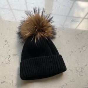 Linda Richards Pom Beanie